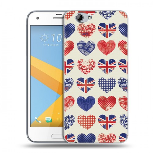 Дизайнерский пластиковый чехол для HTC One A9S British love