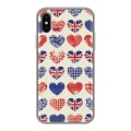 Дизайнерский силиконовый чехол для Iphone x10 British love