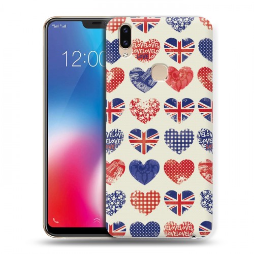 Дизайнерский пластиковый чехол для Vivo V9 British love