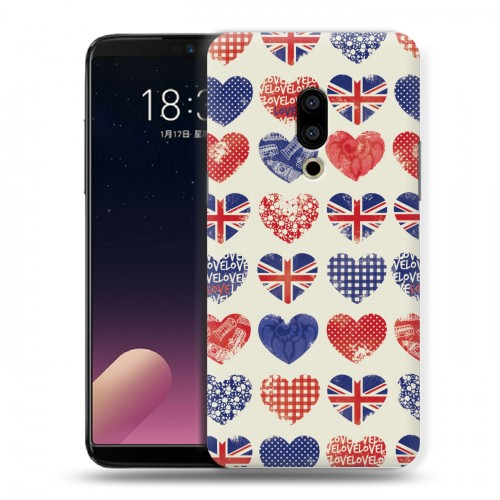 Дизайнерский пластиковый чехол для Meizu 15 Plus British love