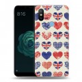 Дизайнерский силиконовый чехол для Xiaomi Mi A2 British love