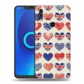 Дизайнерский силиконовый чехол для Alcatel 5V British love