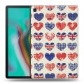 Дизайнерский силиконовый чехол для Samsung Galaxy Tab S5e British love