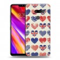 Дизайнерский пластиковый чехол для LG G8 ThinQ British love