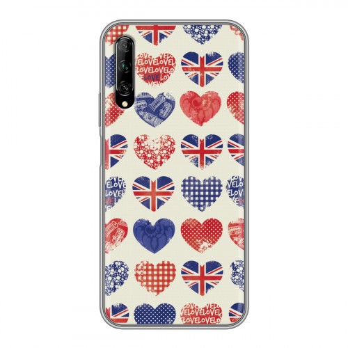 Дизайнерский силиконовый чехол для Huawei Y9s British love