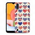 Дизайнерский силиконовый чехол для Samsung Galaxy M01 British love