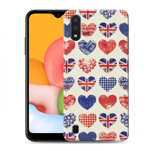 Дизайнерский силиконовый чехол для Samsung Galaxy M01 British love