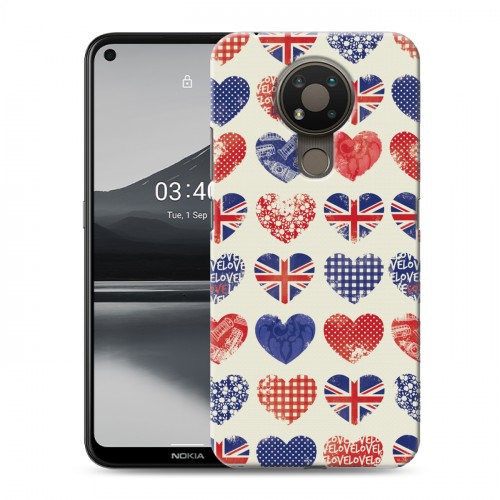 Дизайнерский силиконовый чехол для Nokia 3.4 British love