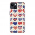 Дизайнерский пластиковый чехол для Iphone 14 British love