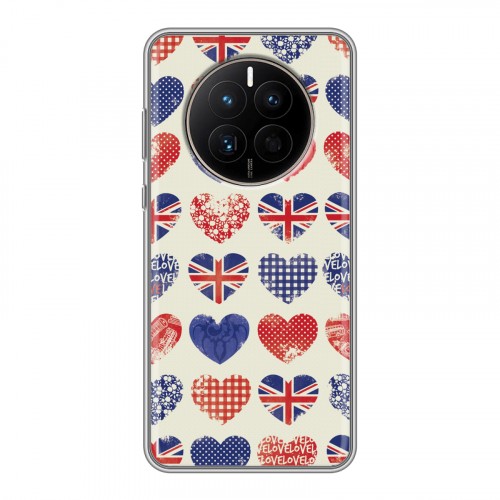 Дизайнерский силиконовый чехол для Huawei Mate 50 British love