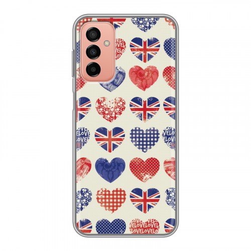 Дизайнерский силиконовый чехол для Samsung Galaxy M23 5G British love