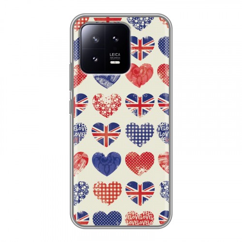 Дизайнерский силиконовый чехол для Xiaomi 13 British love