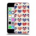 Дизайнерский пластиковый чехол для Iphone 5c British love