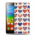 Дизайнерский пластиковый чехол для Lenovo A7000 British love