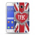 Дизайнерский силиконовый чехол для Samsung Galaxy J7 British love