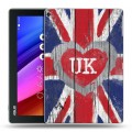 Дизайнерский силиконовый чехол для ASUS ZenPad 10 British love