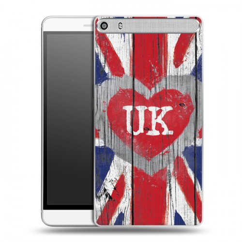 Дизайнерский пластиковый чехол для Lenovo Phab Plus British love