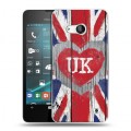 Дизайнерский пластиковый чехол для Microsoft Lumia 550 British love