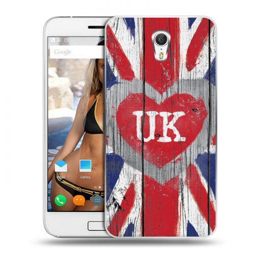 Дизайнерский силиконовый чехол для ZUK Z1 British love