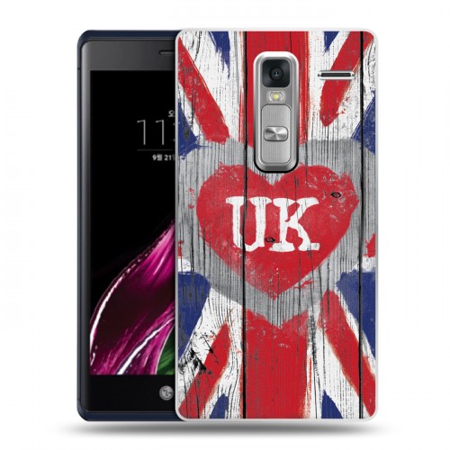 Дизайнерский пластиковый чехол для LG Class British love