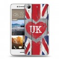 Дизайнерский пластиковый чехол для HTC Desire 728 British love
