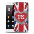 Дизайнерский пластиковый чехол для OnePlus X British love