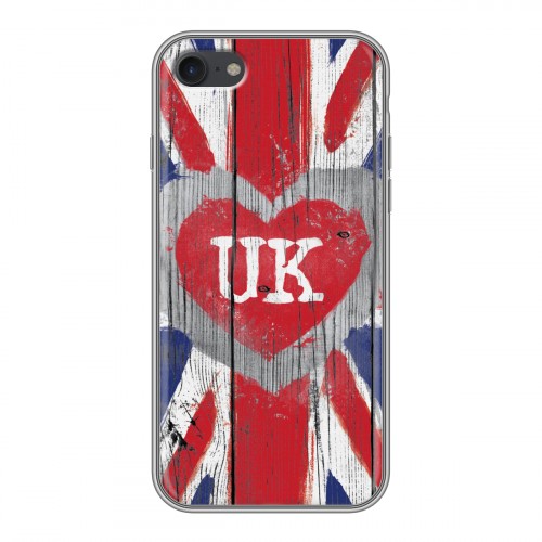 Дизайнерский силиконовый чехол для Iphone 7 British love