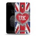 Дизайнерский пластиковый чехол для Umi Touch British love