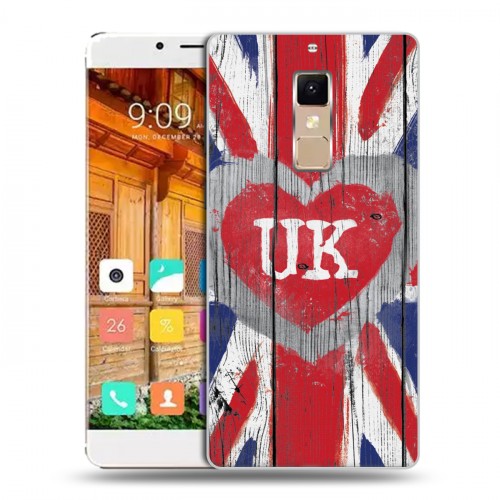 Дизайнерский пластиковый чехол для Elephone S3 British love