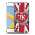 Дизайнерский силиконовый чехол для HTC One A9S British love