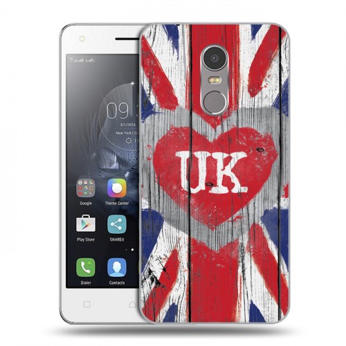 Дизайнерский пластиковый чехол для Lenovo K6 Note British love