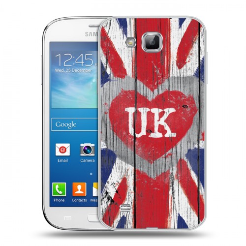 Дизайнерский пластиковый чехол для Samsung Galaxy Premier British love