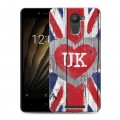 Дизайнерский силиконовый чехол для BQ Aquaris U British love