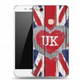 Дизайнерский пластиковый чехол для ZTE Nubia N1 British love