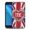 Дизайнерский силиконовый чехол для Asus ZenFone Live British love