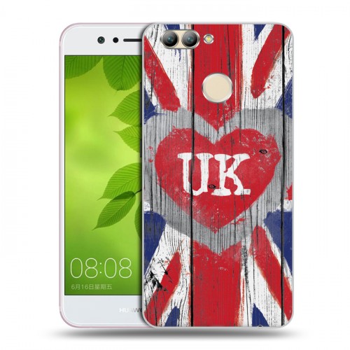 Дизайнерский пластиковый чехол для Huawei Nova 2 British love