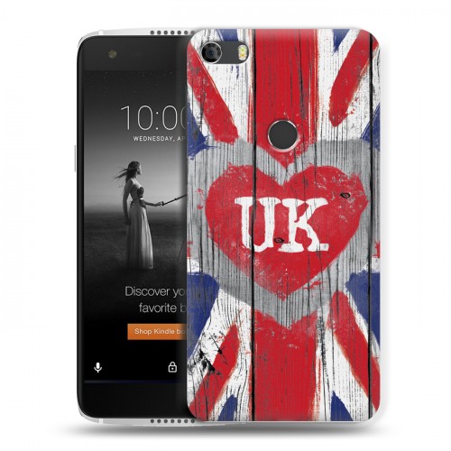Дизайнерский силиконовый чехол для Alcatel Idol 5S British love