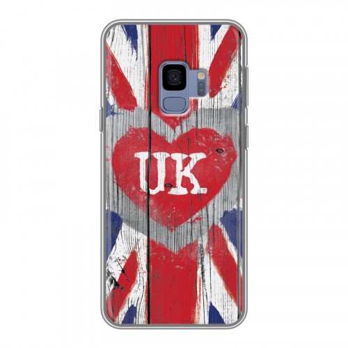 Дизайнерский пластиковый чехол для Samsung Galaxy S9 British love