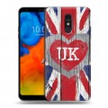 Дизайнерский пластиковый чехол для LG Q Stylus British love