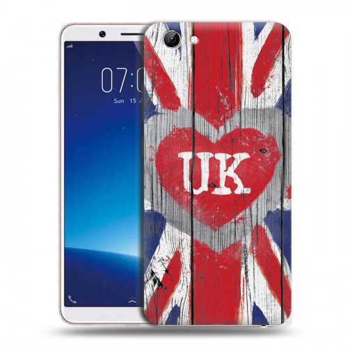 Дизайнерский силиконовый чехол для Vivo Y71 British love