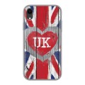 Дизайнерский пластиковый чехол для Iphone Xr British love