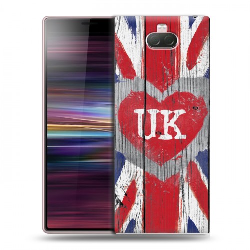 Дизайнерский силиконовый чехол для Sony Xperia 10 British love