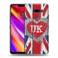 Дизайнерский пластиковый чехол для LG G8 ThinQ British love