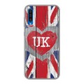 Дизайнерский силиконовый чехол для Samsung Galaxy A50 British love