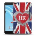 Дизайнерский силиконовый чехол для Lenovo Tab E8 British love