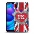 Дизайнерский пластиковый чехол для Xiaomi Mi Play British love