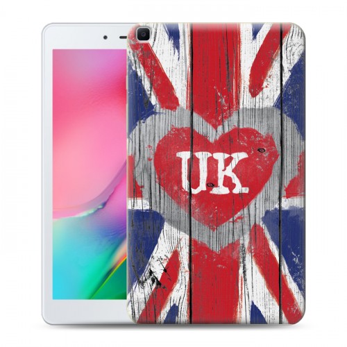 Дизайнерский силиконовый чехол для Samsung Galaxy Tab A 8.0 (2019) British love