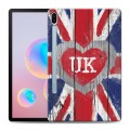 Дизайнерский силиконовый чехол для Samsung Galaxy Tab S6 British love