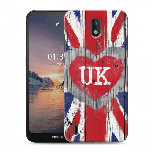 Дизайнерский силиконовый чехол для Nokia 1.3 British love