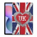 Дизайнерский силиконовый чехол для Samsung Galaxy Tab S6 Lite British love